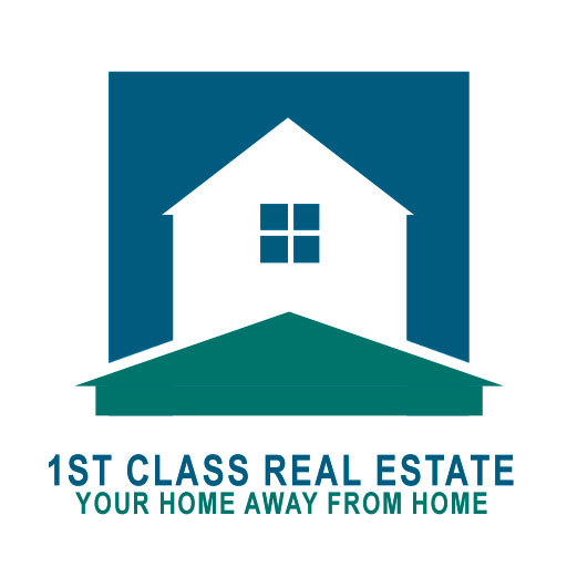 1st Class Real Estate Logo